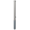 Stainless steel post | 70 x 70 mm | removable, self-engaging lockwith hot-dip galvanized ground socket part-no. 470.10approx. 400 mm below ground | with triangular locking mechanism acc. with DIN 3223 | with 2 eyelets